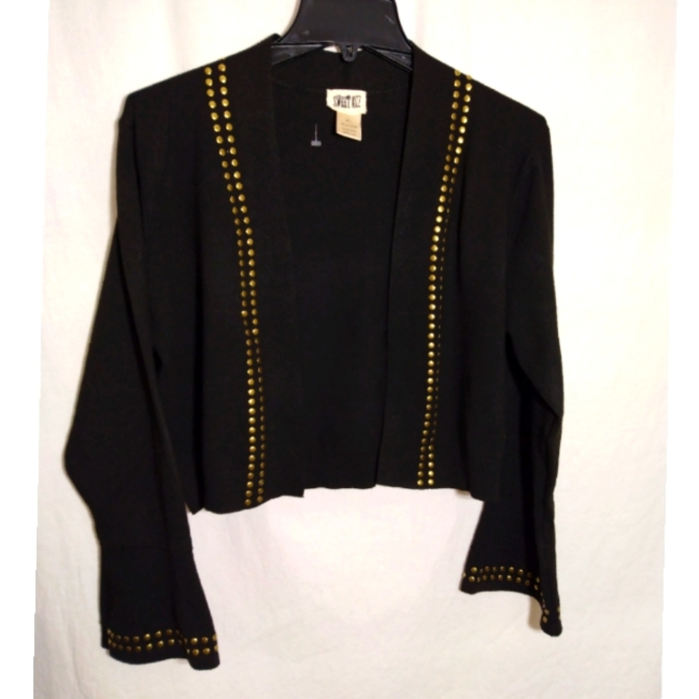 SWEET KIZZ Bolero studded sweater